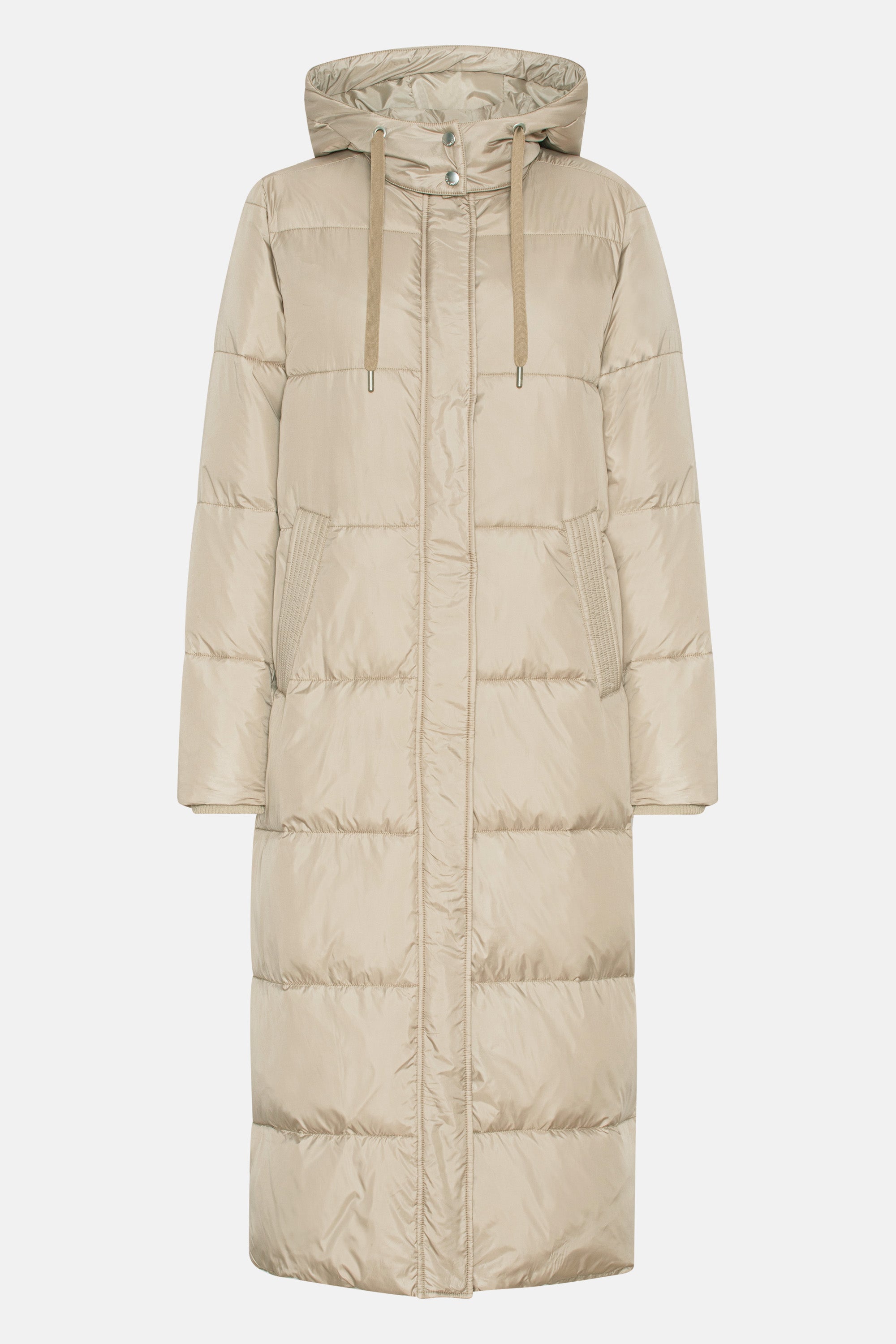Ilse Jacobsen Hornbæk Outerwear Padded Long Coat Coat 163 Cobblestone